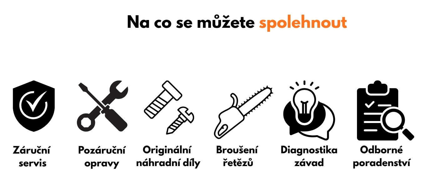 Záruční servis zahradní techniky